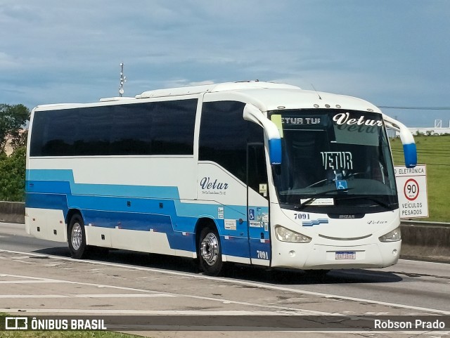 Vetur 7091 na cidade de São José dos Campos, São Paulo, Brasil, por Robson Prado. ID da foto: 11479373.