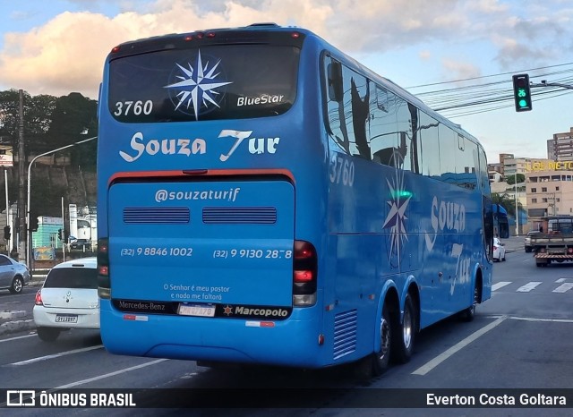 Souza Tur 3760 na cidade de Cariacica, Espírito Santo, Brasil, por Everton Costa Goltara. Número da foto: #11477103.