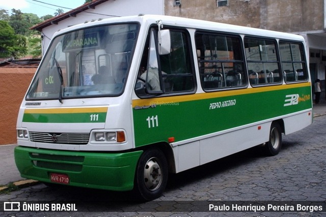 Empresa de Ônibus e Turismo Pedro Antônio 111 na cidade de Vassouras, Rio de Janeiro, Brasil, por Paulo Henrique Pereira Borges. ID da foto: 11479143.