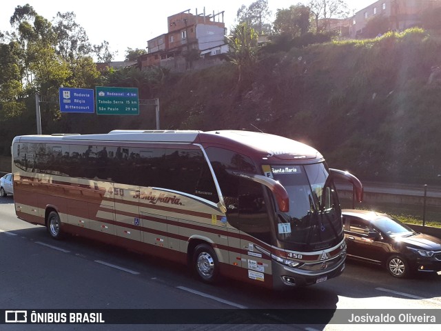 Santa Maria Fretamento e Turismo > Transportes Santa Maria(SP) 450 na cidade de Embu das Artes, São Paulo, Brasil, por Josivaldo Oliveira. Número da foto: #11478701.