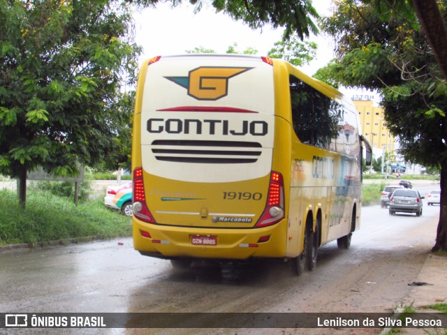 Empresa Gontijo de Transportes 19190 na cidade de Caruaru, Pernambuco, Brasil, por Lenilson da Silva Pessoa. Número da foto: #11478370.