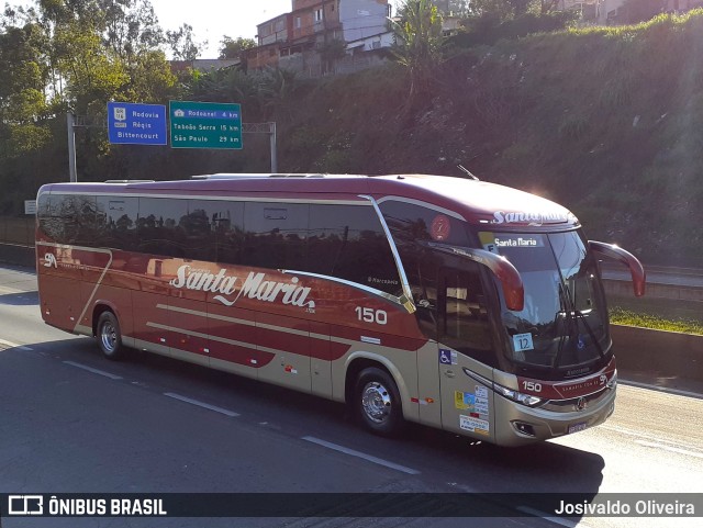 Santa Maria Fretamento e Turismo > Transportes Santa Maria(SP) 150 na cidade de Embu das Artes, São Paulo, Brasil, por Josivaldo Oliveira. Número da foto: #11478711.