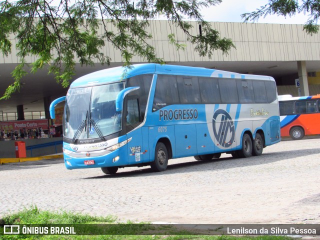 Auto Viação Progresso 6075 na cidade de Caruaru, Pernambuco, Brasil, por Lenilson da Silva Pessoa. Número da foto: #11478665.