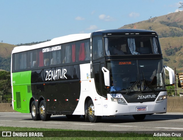 Zenatur Turismo 1957 na cidade de Roseira, São Paulo, Brasil, por Adailton Cruz. ID da foto: 11477261.