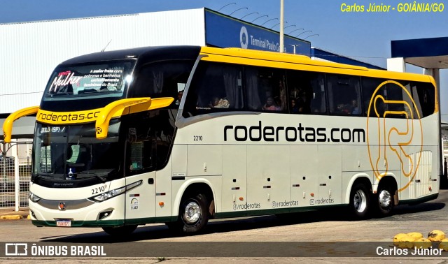 RodeRotas - Rotas de Viação do Triângulo 2210 na cidade de Goiânia, Goiás, Brasil, por Carlos Júnior. Número da foto: #11478590.
