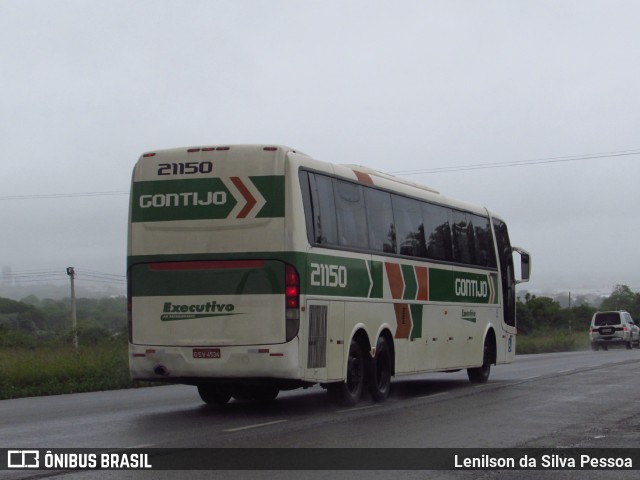 Empresa Gontijo de Transportes 21150 na cidade de Caruaru, Pernambuco, Brasil, por Lenilson da Silva Pessoa. ID da foto: 11478424.