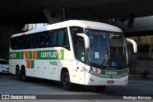 Empresa Gontijo de Transportes 21620 na cidade de Belo Horizonte, Minas Gerais, Brasil, por Rodrigo Barraza. Número da foto: #11479075.