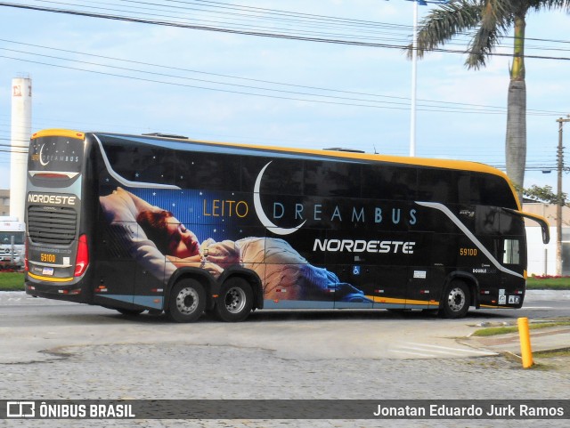 Expresso Nordeste 59100 na cidade de Itajaí, Santa Catarina, Brasil, por Jonatan Eduardo Jurk Ramos. Número da foto: #11479315.