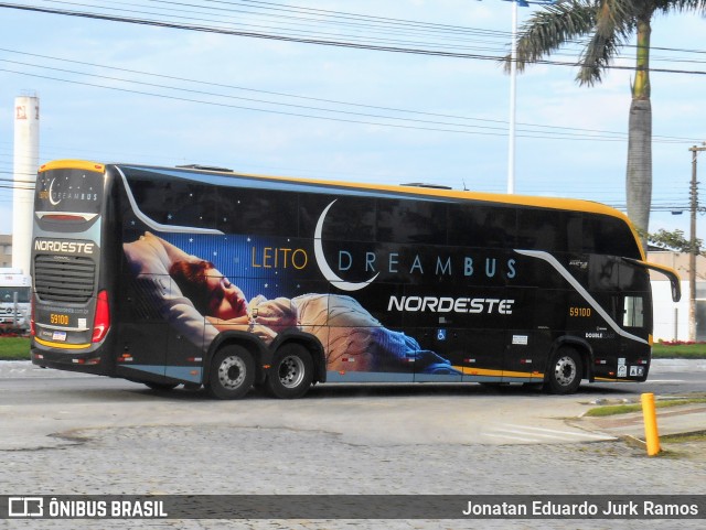 Expresso Nordeste 59100 na cidade de Itajaí, Santa Catarina, Brasil, por Jonatan Eduardo Jurk Ramos. ID da foto: 11479315.