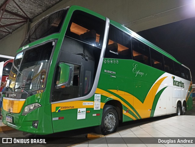 Tocantins Transportes e Turismo 3085 na cidade de Goiânia, Goiás, Brasil, por Douglas Andrez. ID da foto: 11478696.