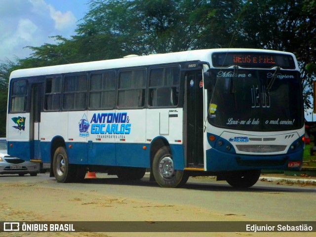 Antonio & Edcarlos Transportes 01 na cidade de Nazaré da Mata, Pernambuco, Brasil, por Edjunior Sebastião. ID da foto: 11480078.