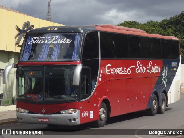 Expresso São Luiz 6960 na cidade de Cuiabá, Mato Grosso, Brasil, por Douglas Andrez. ID da foto: 11478128.