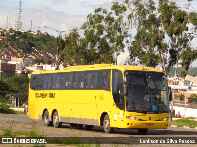Viação Itapemirim 5023 na cidade de Caruaru, Pernambuco, Brasil, por Lenilson da Silva Pessoa. Número da foto: #11478354.