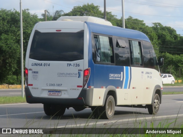 Transporte Complementar de Jaboatão dos Guararapes TP-126 na cidade de Recife, Pernambuco, Brasil, por Anderson Miguel. ID da foto: 11479968.