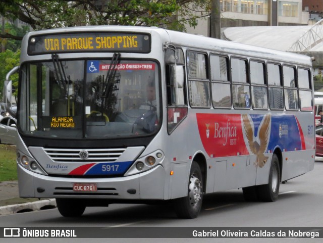 BBTT - Benfica Barueri Transporte e Turismo 5917 na cidade de Barueri, São Paulo, Brasil, por Gabriel Oliveira Caldas da Nobrega. Número da foto: #11479524.