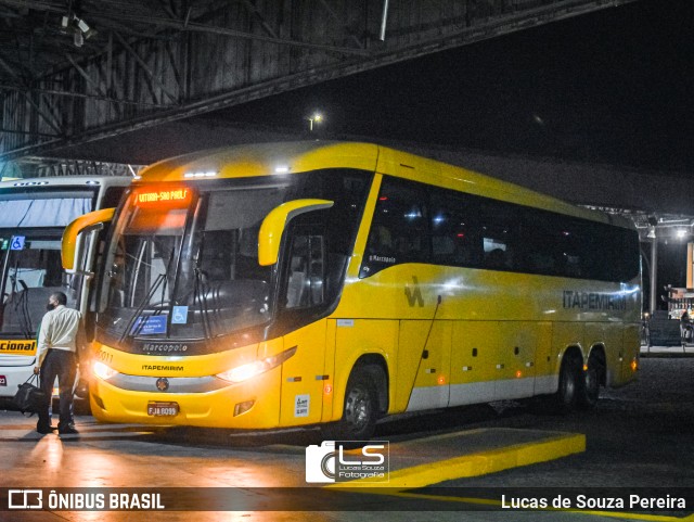 Viação Itapemirim 60011 na cidade de Campos dos Goytacazes, Rio de Janeiro, Brasil, por Lucas de Souza Pereira. ID da foto: 11479822.