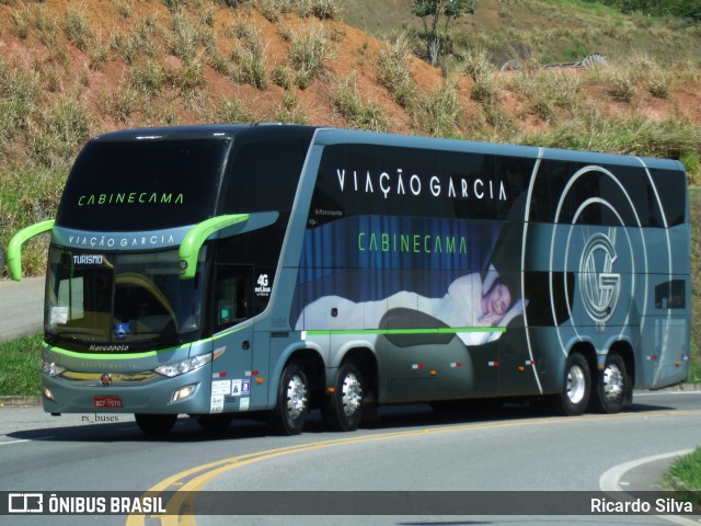 Viação Garcia 8605 na cidade de Aparecida, São Paulo, Brasil, por Ricardo Silva. Número da foto: #11482181.