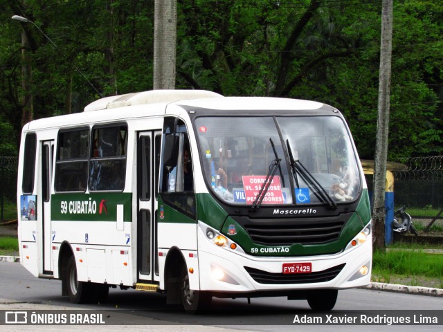 Coopertransp União 59 na cidade de Cubatão, São Paulo, Brasil, por Adam Xavier Rodrigues Lima. ID da foto: 11481702.