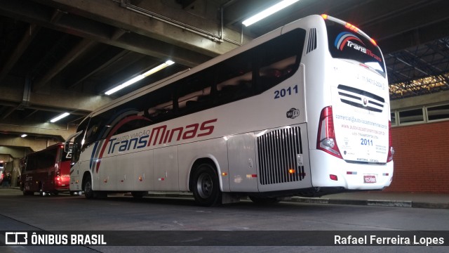 Auto Viação TransMinas 2011 na cidade de São Paulo, São Paulo, Brasil, por Rafael Ferreira Lopes. Número da foto: #11480107.