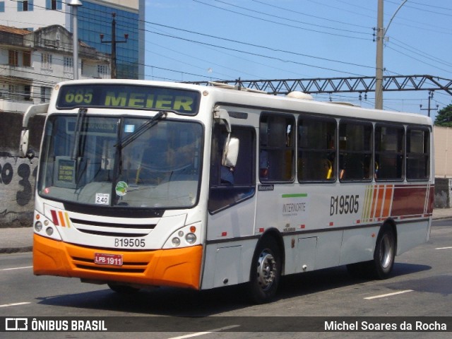 Transportes América B19505 na cidade de Rio de Janeiro, Rio de Janeiro, Brasil, por Michel Soares da Rocha. Número da foto: #11482242.