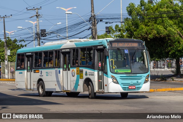 Auto Viação São José 12612 na cidade de Fortaleza, Ceará, Brasil, por Arianderso Melo. ID da foto: 11481106.