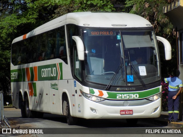 Empresa Gontijo de Transportes 21530 na cidade de São Paulo, São Paulo, Brasil, por FELIPE ALMEIDA. ID da foto: 11481554.