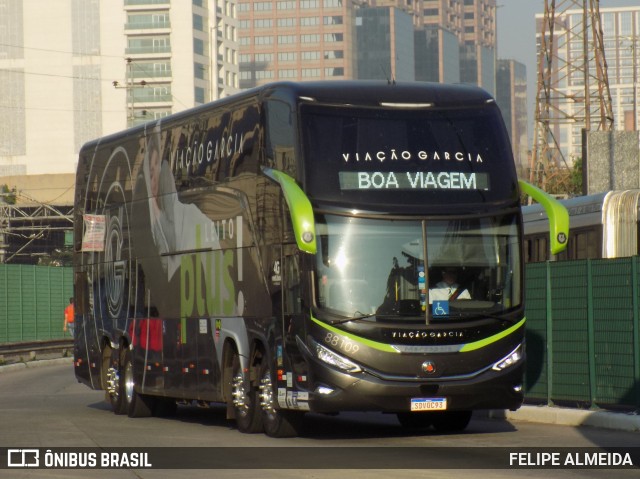 Viação Garcia 88109 na cidade de São Paulo, São Paulo, Brasil, por FELIPE ALMEIDA. Número da foto: #11480295.
