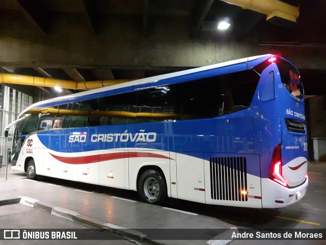 Viação São Cristóvão 3020 na cidade de São Paulo, São Paulo, Brasil, por Andre Santos de Moraes. Número da foto: #11481041.