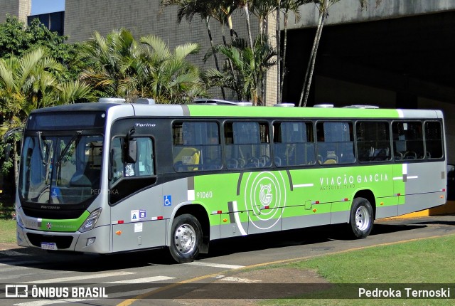 Viação Garcia 91060 na cidade de Apucarana, Paraná, Brasil, por Pedroka Ternoski. Número da foto: #11482912.