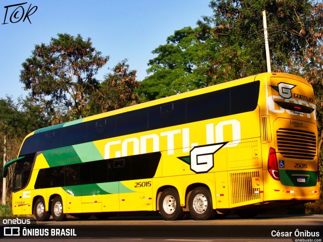 Empresa Gontijo de Transportes 25015 na cidade de Sabará, Minas Gerais, Brasil, por César Ônibus. ID da foto: 11481650.