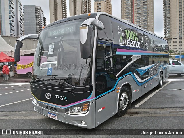 Higer KLQ111HYAEV na cidade de Barueri, São Paulo, Brasil, por Jorge Lucas Araújo. ID da foto: 11482258.