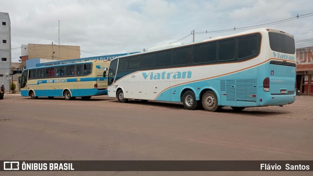 Viatran - Viação TransBrasília 4750 na cidade de Barra da Estiva, Bahia, Brasil, por Flávio  Santos. Número da foto: #11480360.