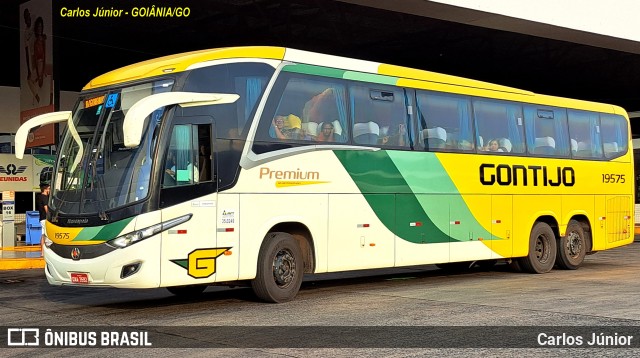 Empresa Gontijo de Transportes 19575 na cidade de Goiânia, Goiás, Brasil, por Carlos Júnior. Número da foto: #11482352.