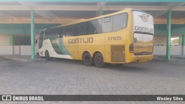 Empresa Gontijo de Transportes 17105 na cidade de Ouricuri, Pernambuco, Brasil, por Wesley Silva. ID da foto: 11480749.