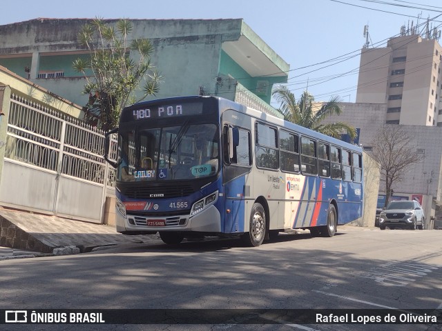 Radial Transporte Coletivo 41.565 na cidade de Poá, São Paulo, Brasil, por Rafael Lopes de Oliveira. ID da foto: 11481035.