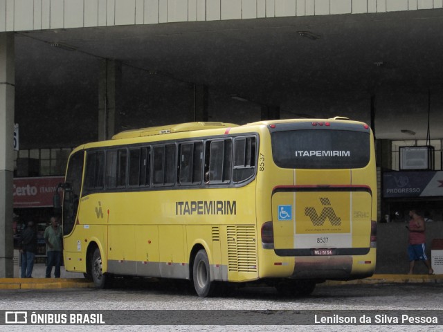 Viação Itapemirim 8537 na cidade de Caruaru, Pernambuco, Brasil, por Lenilson da Silva Pessoa. ID da foto: 11484211.