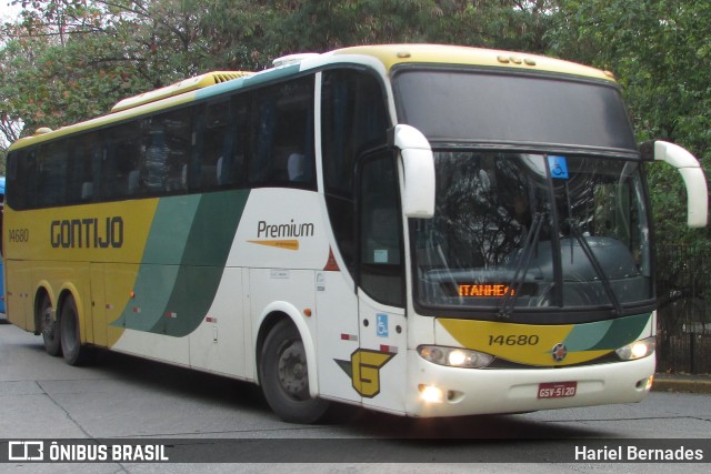 Empresa Gontijo de Transportes 14680 na cidade de São Paulo, São Paulo, Brasil, por Hariel Bernades. ID da foto: 11485372.