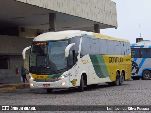 Empresa Gontijo de Transportes 19190 na cidade de Caruaru, Pernambuco, Brasil, por Lenilson da Silva Pessoa. Número da foto: #11484197.