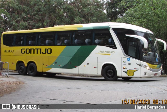 Empresa Gontijo de Transportes 18300 na cidade de São Paulo, São Paulo, Brasil, por Hariel Bernades. Número da foto: #11484033.