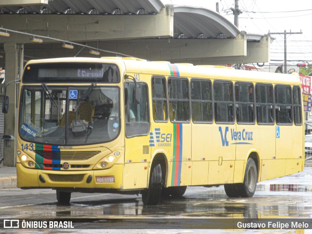 Expresso Vera Cruz 143 na cidade de Recife, Pernambuco, Brasil, por Gustavo Felipe Melo. Número da foto: #11485039.