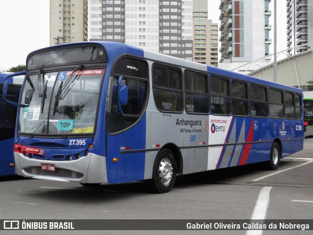 BB Transportes e Turismo 27.395 na cidade de Barueri, São Paulo, Brasil, por Gabriel Oliveira Caldas da Nobrega. Número da foto: #11485412.