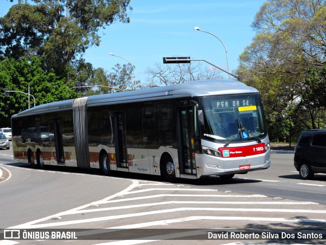 Viação Campo Belo 7 1853 na cidade de São Paulo, São Paulo, Brasil, por David Roberto Silva Dos Santos. ID da foto: 11483927.