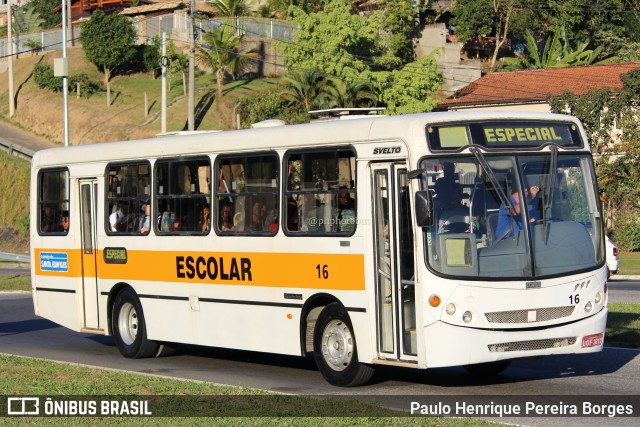 Viação Santa Edwiges e Turismo 16 na cidade de Barra do Piraí, Rio de Janeiro, Brasil, por Paulo Henrique Pereira Borges. ID da foto: 11484454.