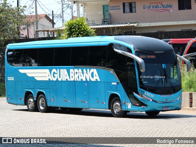 Viação Águia Branca 33230 na cidade de Maceió, Alagoas, Brasil, por Rodrigo Fonseca. ID da foto: 11485154.