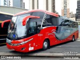 Empresa de Ônibus Pássaro Marron 5004 na cidade de Barueri, São Paulo, Brasil, por Gustavo  Bonfate. Número da foto: #:id.