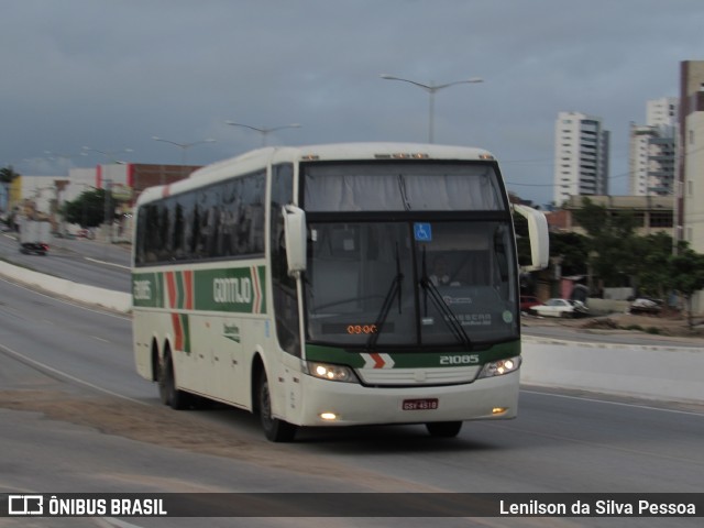 Empresa Gontijo de Transportes 21085 na cidade de Caruaru, Pernambuco, Brasil, por Lenilson da Silva Pessoa. Número da foto: #11487962.