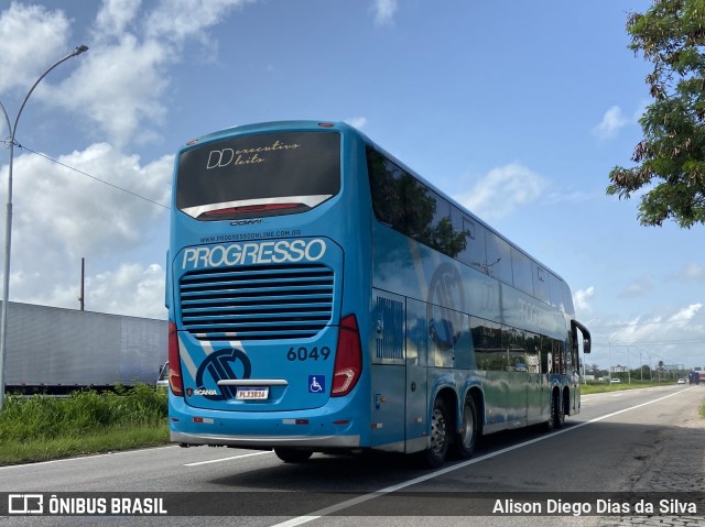 Auto Viação Progresso 6049 na cidade de Parnamirim, Rio Grande do Norte, Brasil, por Alison Diego Dias da Silva. Número da foto: #11486804.