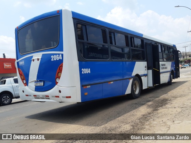 Transvida Transporte Coletivo 2064 na cidade de Ji-Paraná, Rondônia, Brasil, por Gian Lucas  Santana Zardo. Número da foto: #11486247.