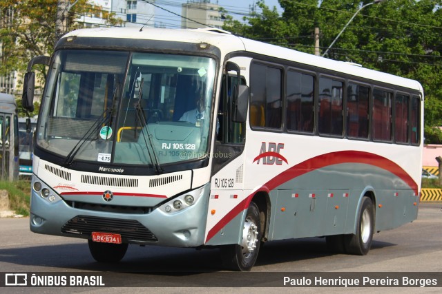Auto Viação ABC RJ 105.128 na cidade de Niterói, Rio de Janeiro, Brasil, por Paulo Henrique Pereira Borges. Número da foto: #11488170.