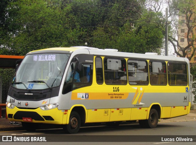 TIL Transportes Coletivos 116 na cidade de Londrina, Paraná, Brasil, por Lucas Oliveira . ID da foto: 11486460.